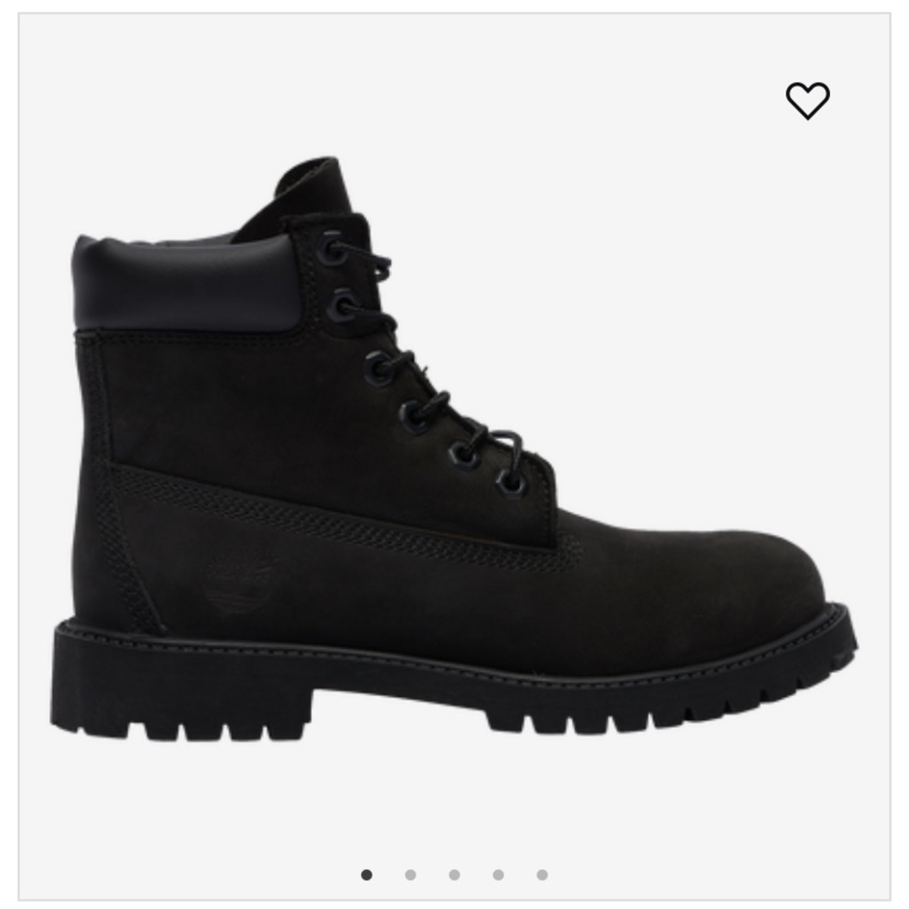Black timberland boots